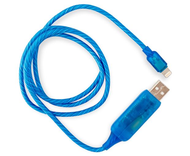 Visible Flowing USB Lightning Charging Cable