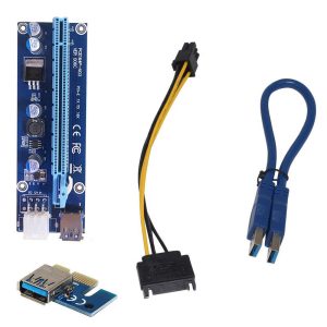 USB 3.0 PCI-E 1x to 16x GPU Riser Card